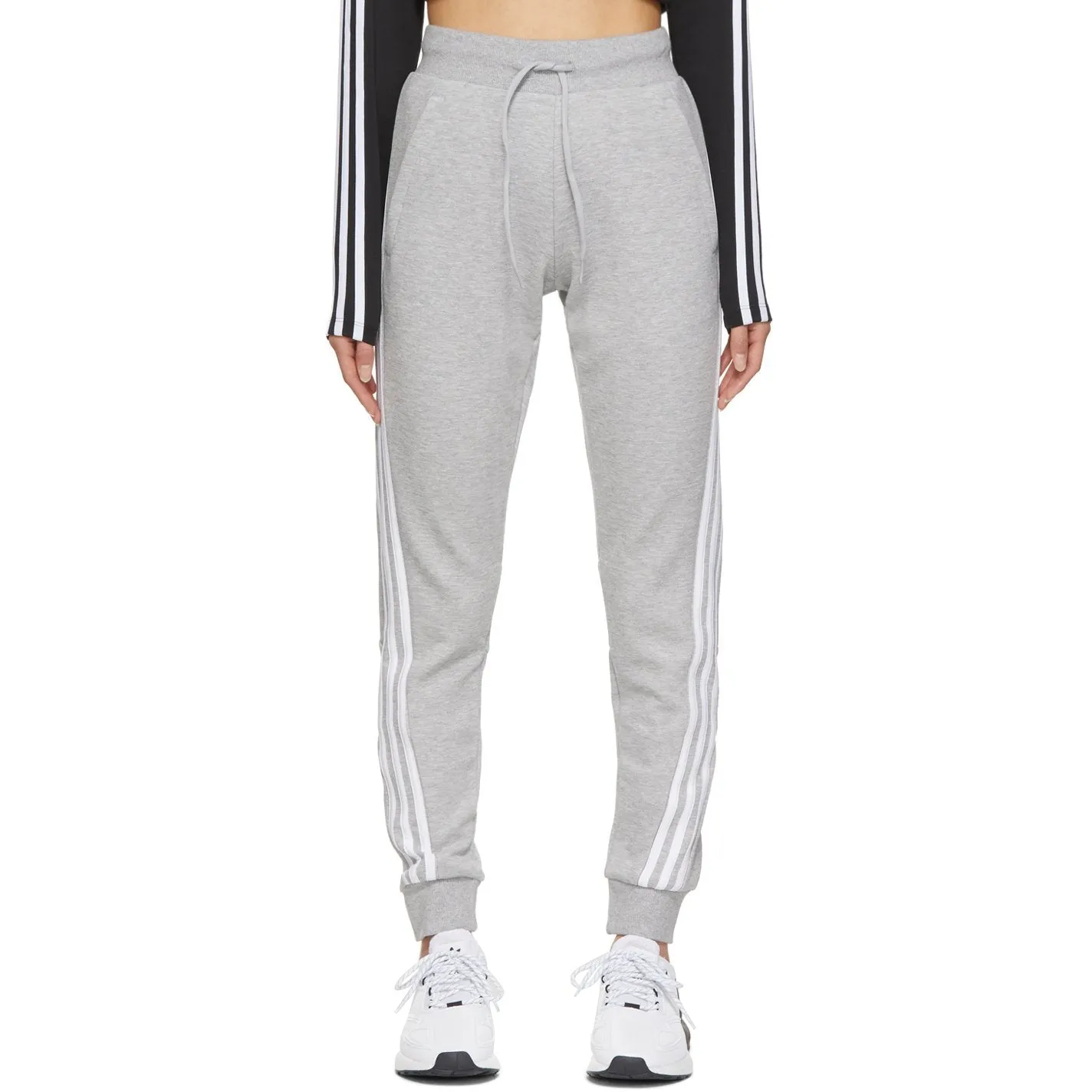 adidas Originals Grey Adicolor Classics 3-Stripes Lounge Pants
