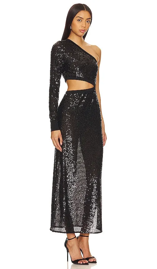 ALLSAINTS Daisy Topaz Dress in Black