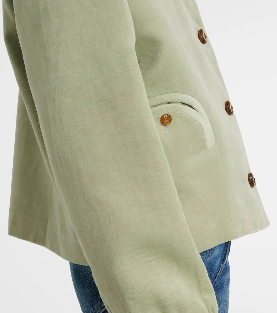 Blaze Milano Milano Jealousy Gliss cotton and linen jacket