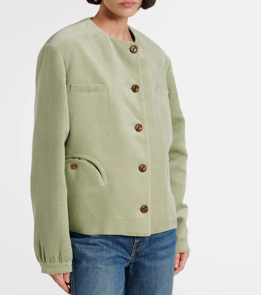 Blaze Milano Milano Jealousy Gliss cotton and linen jacket