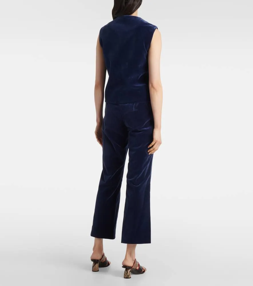 Blaze Milano Milano Jealousy Gliss cotton velvet vest