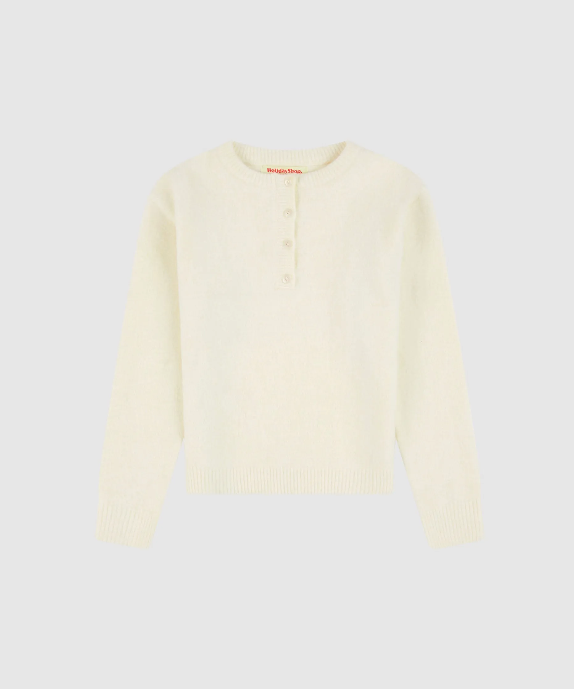 Buttoned Knit
