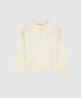 Buttoned Knit