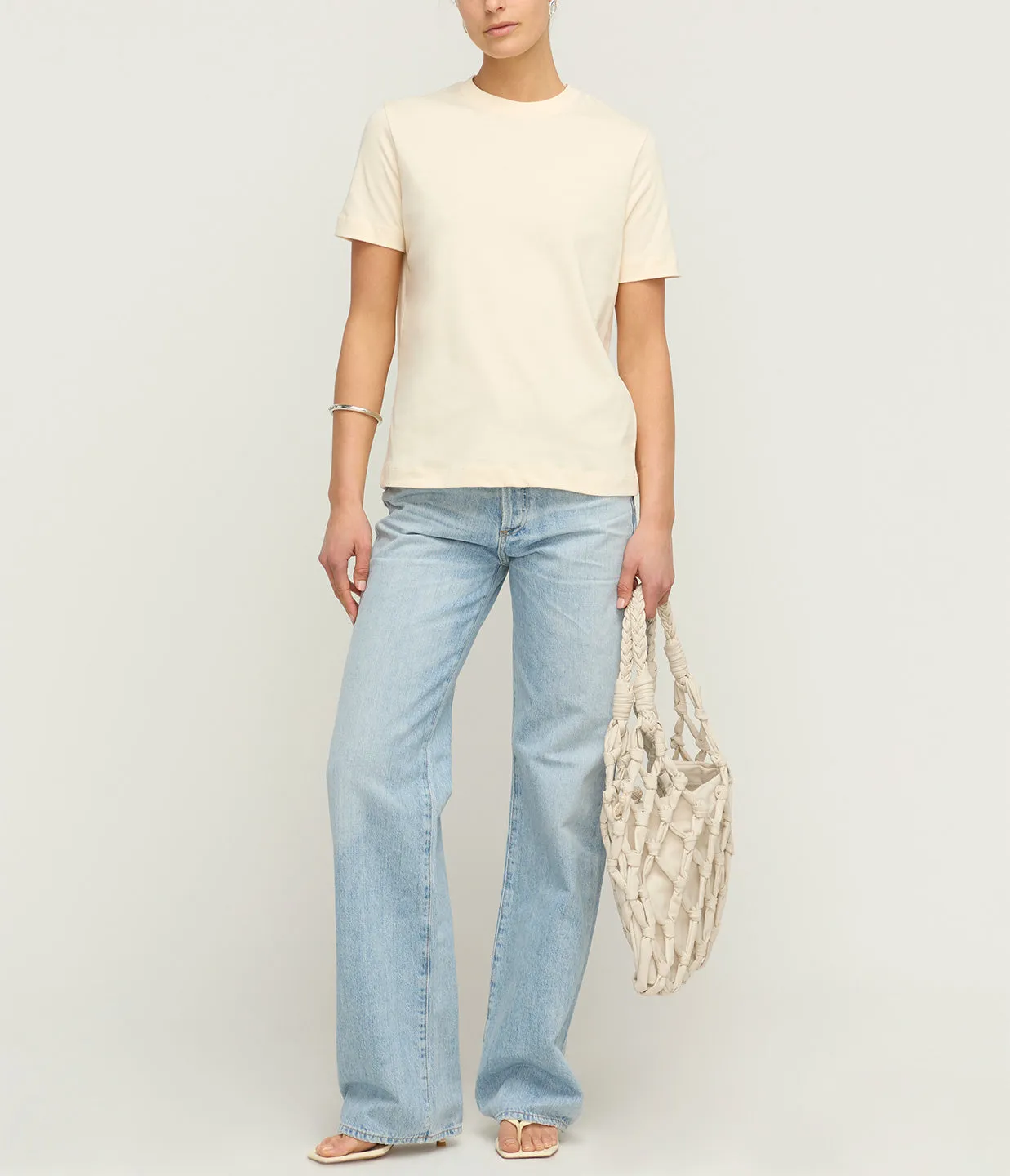 Camino T-shirt in Clear Cream