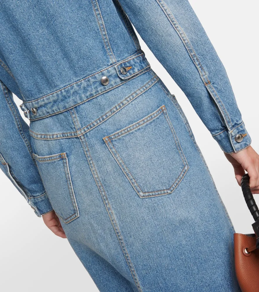 Chloe Denim maxi dress