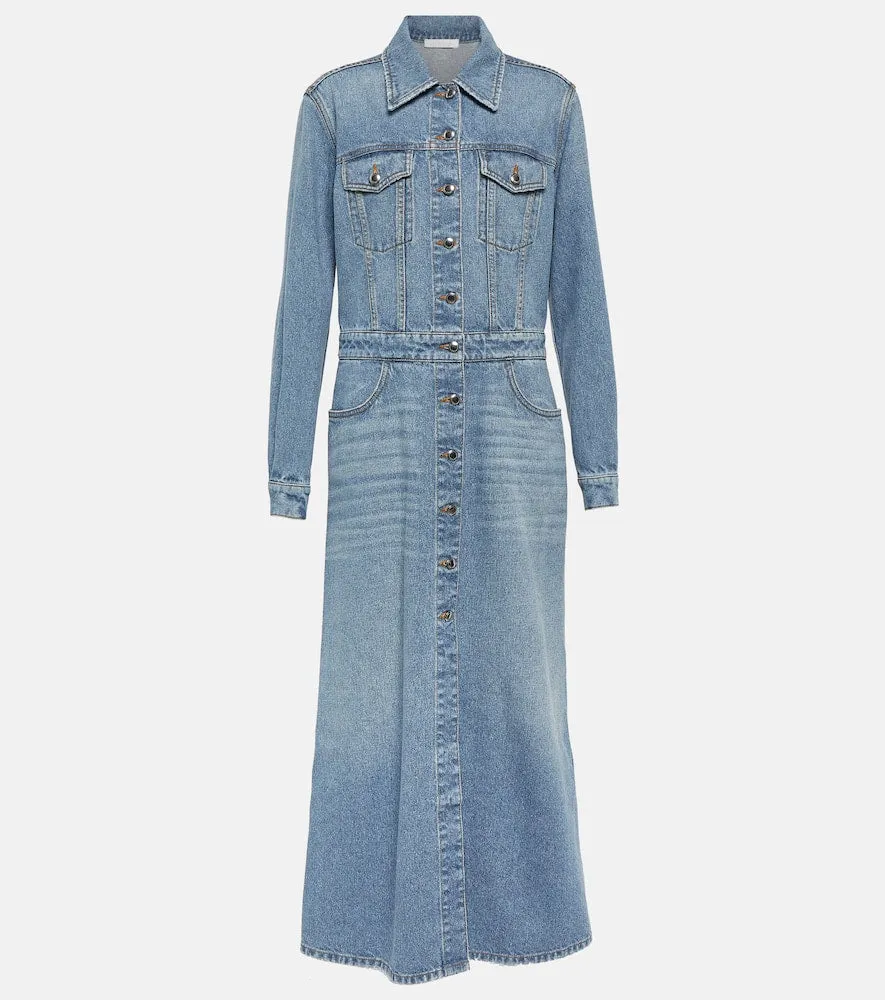 Chloe Denim maxi dress