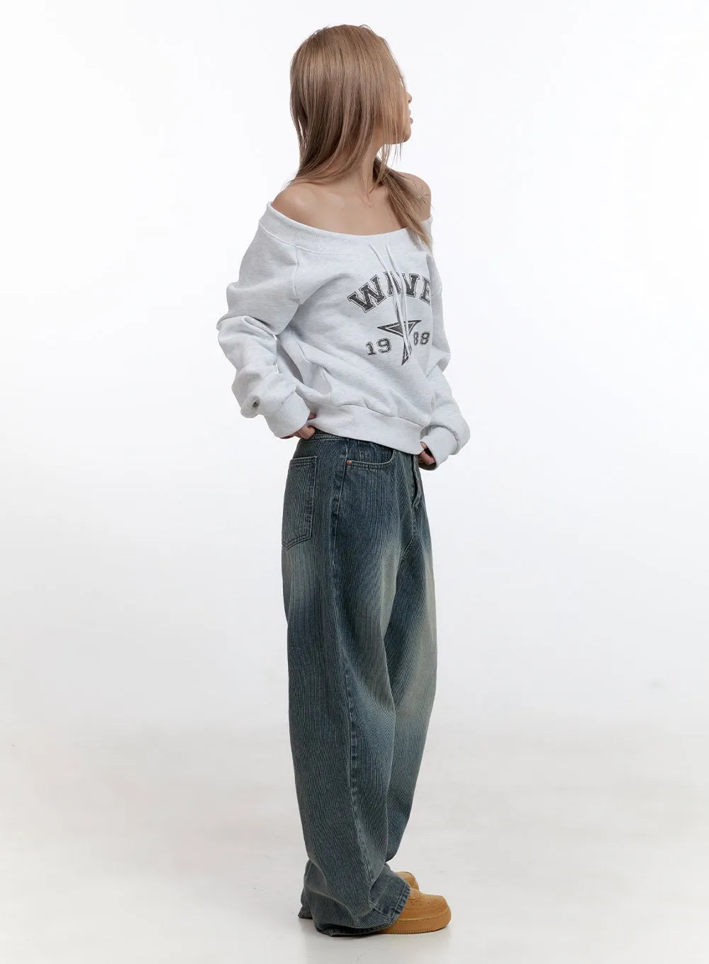 Kaycee Cotton Baggy Jeans CN422