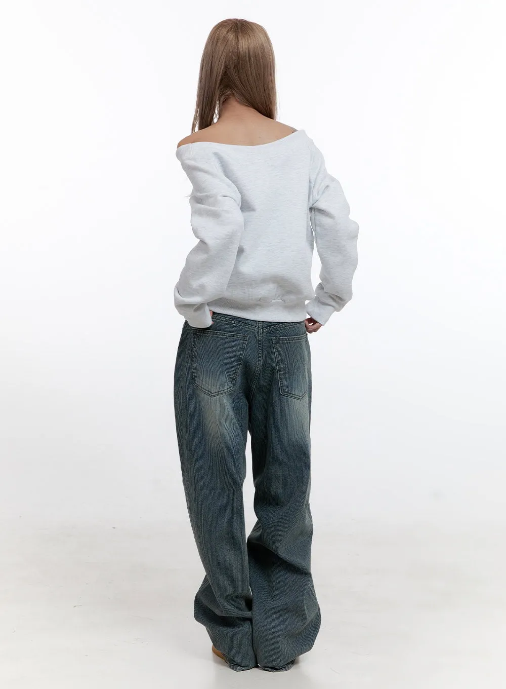 Kaycee Cotton Baggy Jeans CN422
