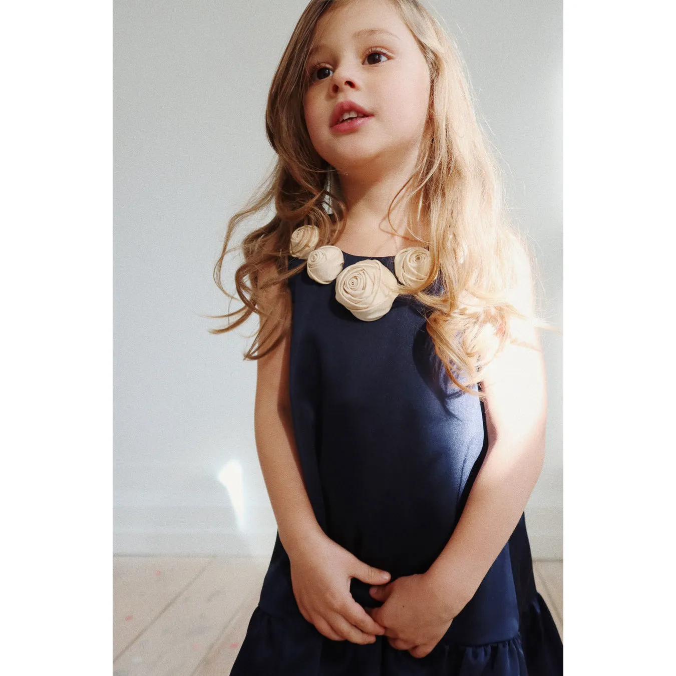 Konges Sløjd Rosie Collar Dress Navy Blazer