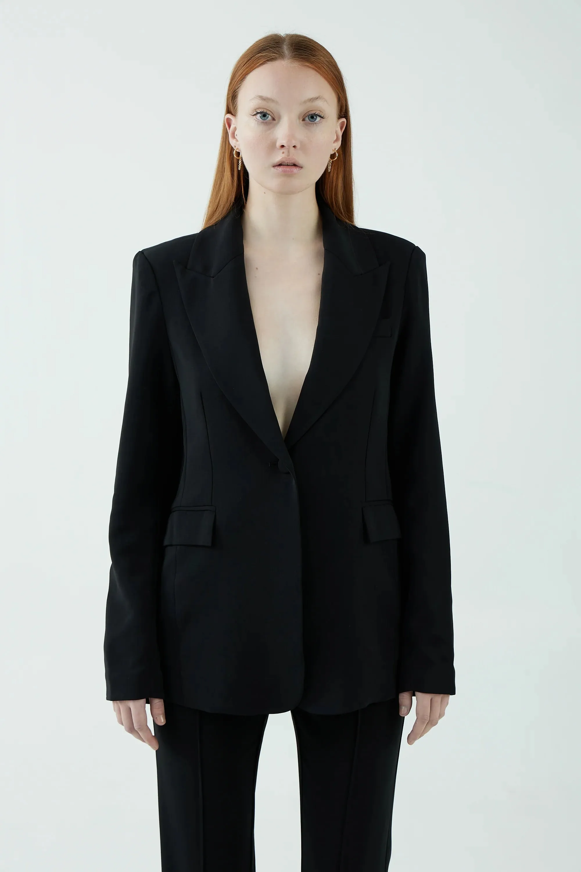OVERFLOW TAILORED BLAZER | BLACK