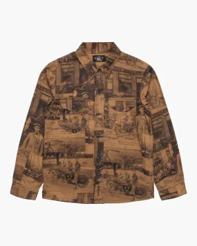 Photo-Print Twill Workshirt