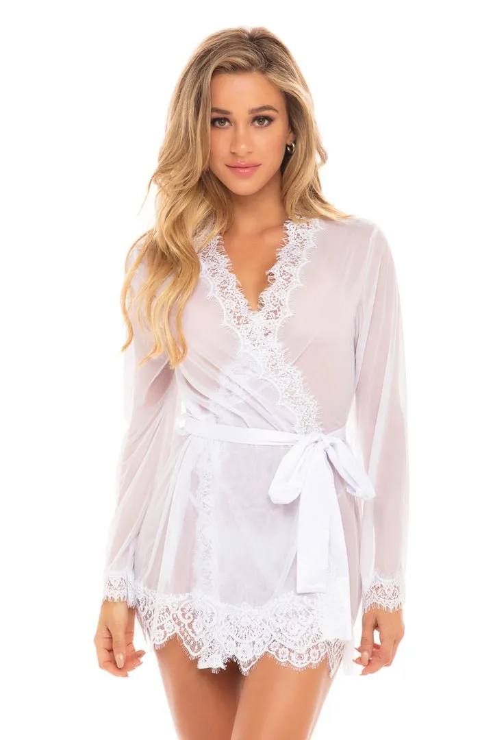 Provence Sheer Shortie Robe