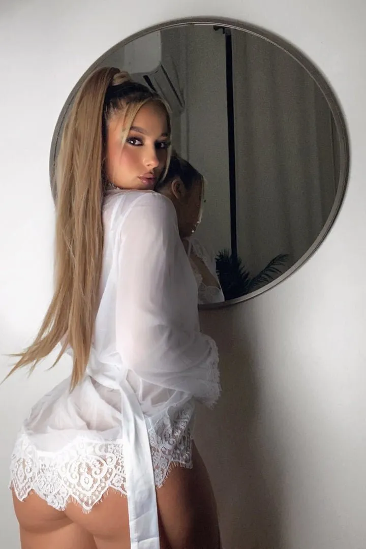 Provence Sheer Shortie Robe