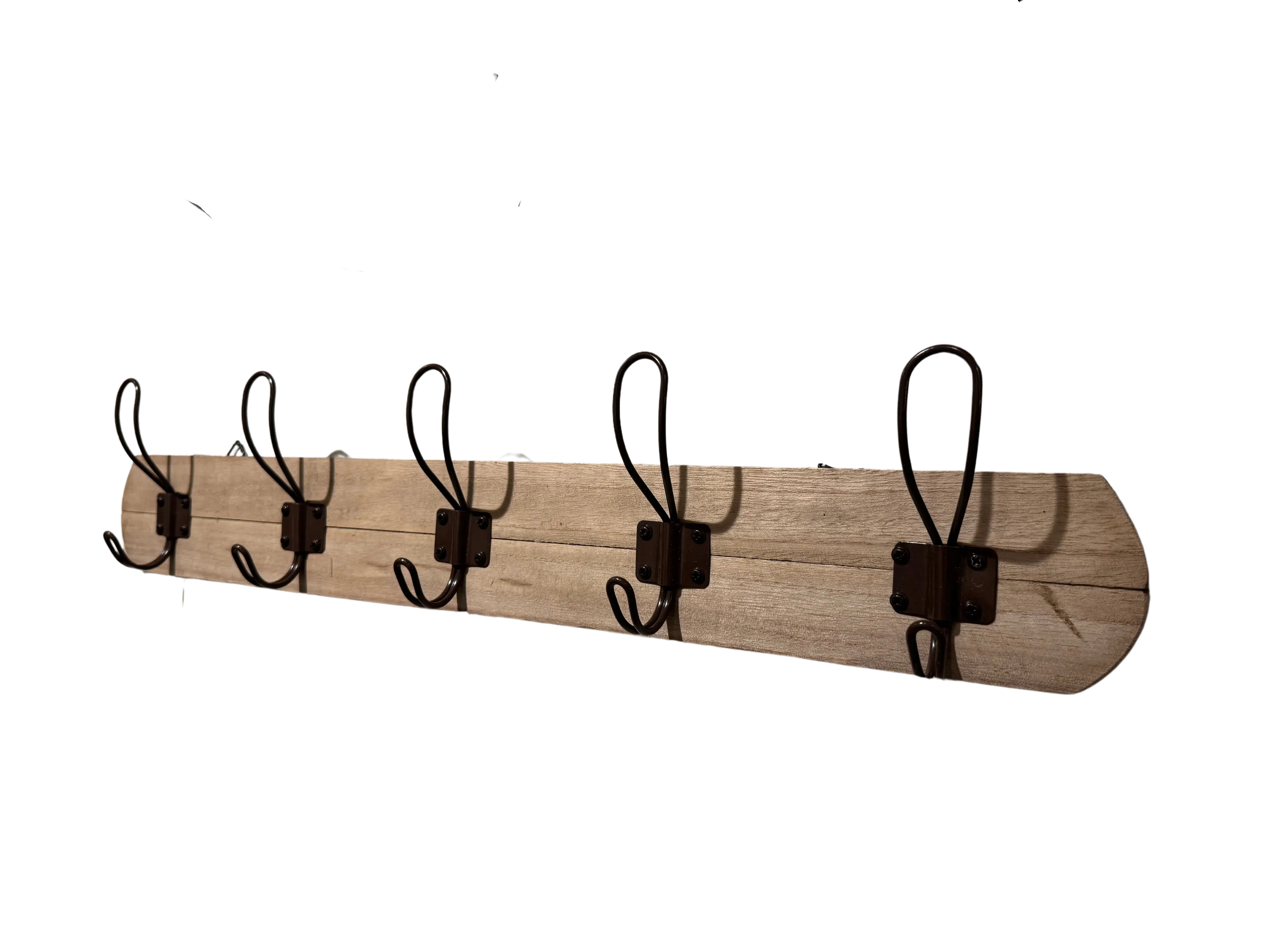 Recycled Wood and Wire Coat Hook