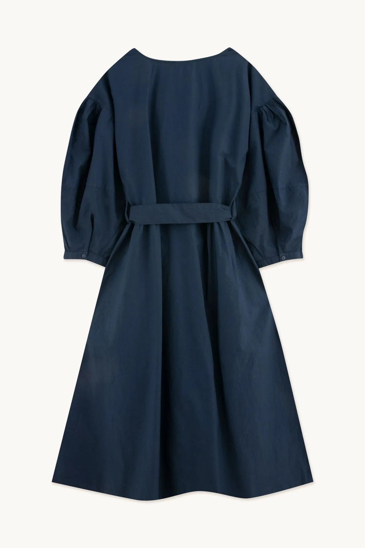 Tiny Big Sister | ARCHIVE Buttoned Dress |  Navy