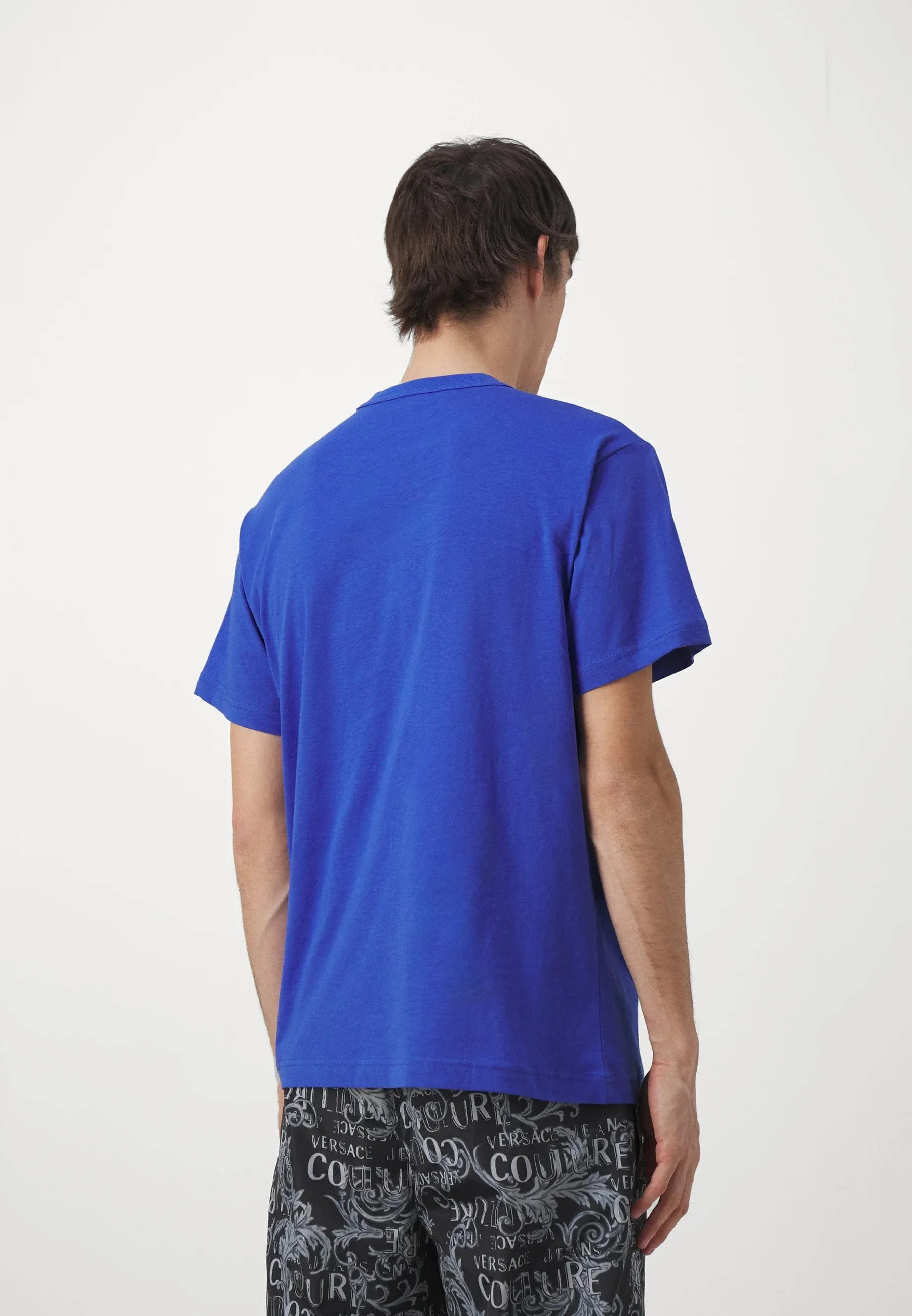 Versace Jeans Couture Electric Blue Logo T-Shirt-XXXL
