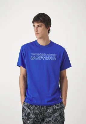 Versace Jeans Couture Electric Blue Logo T-Shirt-XXXL