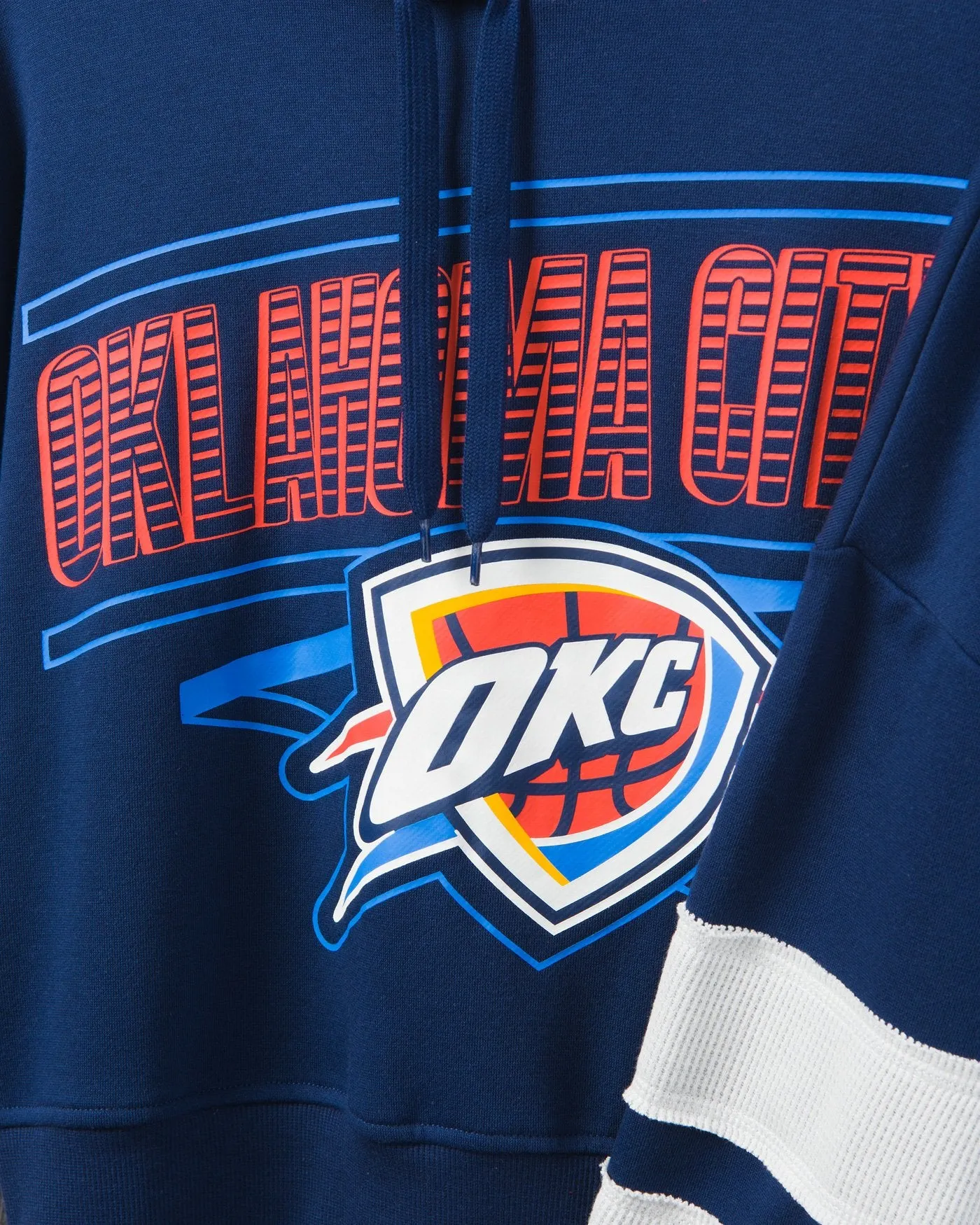 Women's Thunder Overtime Striped Fleece Hoodie